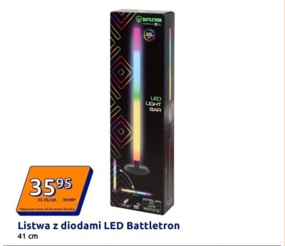 Listwa z diodami LED promocja w Action