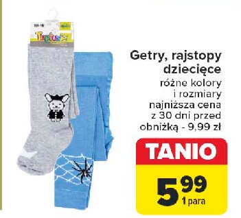 Getry dziecięce promocja