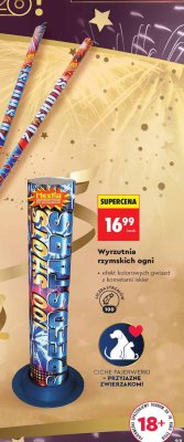 Wyrzutnia rzymskich ogni promocja w Biedronka