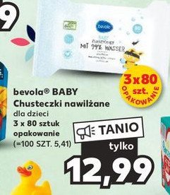 Chusteczki nawilżające Bevola baby promocja