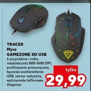 Mysz gamezone xo rgb Tracer promocja