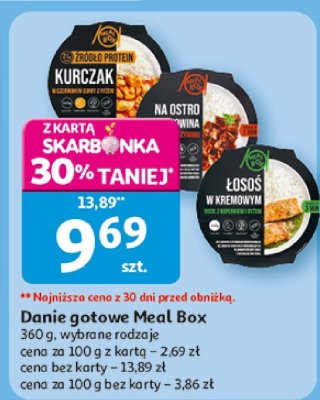 Danie gotowe Meal Box promocja w Auchan