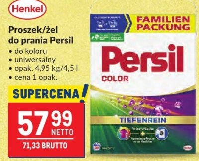 Proszek/żel do prania Persil Color Henkel promocja w Makro