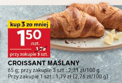 Croissant promocja w Stokrotka