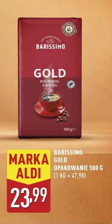 Kawa Barissimo gold promocja