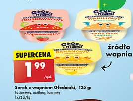 Serek z wapniem bananowy Głodniaki promocja