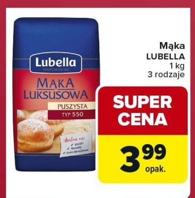 Mąka LUBELLA luksusowa promocja w Carrefour Express