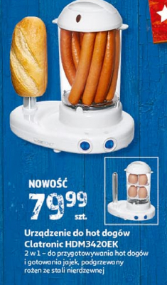 Urz膮dzenie do hot-dog hdm3420ek Clatronic promocja