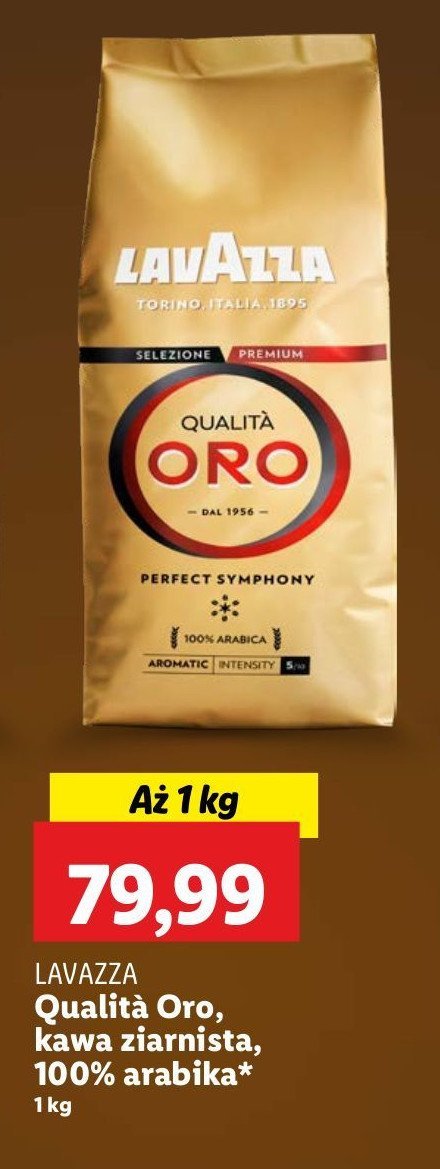 Kawa Lavazza qualita oro promocja