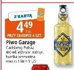Piwo Garage Hard Lemon, Bułka Orzechowa, wino Gato Negro promocja w Leclerc