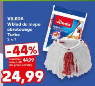 Wkład do mopa obrotowego Turbo 2w1 promocja w Kaufland