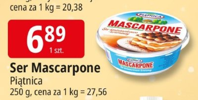 Ser Mascarpone Piątnica promocja w Leclerc