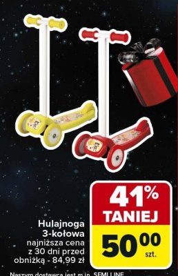 Hulajnoga 3-kołowa promocja w Carrefour