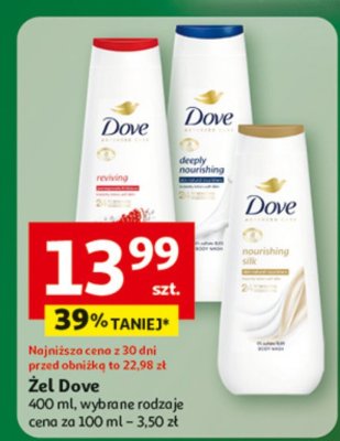 Żel Dove 400 ml, wybrane rodzaje promocja w Auchan