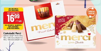 Czekoladki Merci Storck promocja w POLOmarket