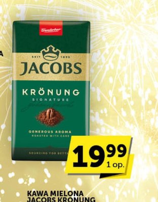 Kawa mielona Jacobs Krönung promocja w Euro Sklep