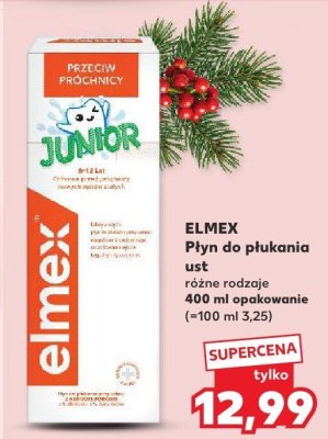Płyn do płukania ust Elmex różne rodzaje 400 ml opakowanie promocja w Kaufland