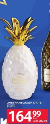 Likier Pinaq Colada 17% 1 l promocja w Selgros