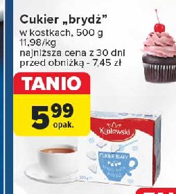 Cukier w kostkach Królewski Rolpot promocja w Carrefour