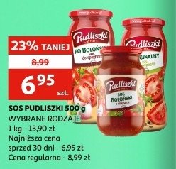 Sos boloński z mięsem Pudliszki promocja