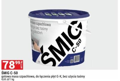 Masa Śmig C-50 szpachlowa promocja w Merkury Market
