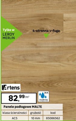Panele podłogowe MALTE promocja w Leroy Merlin