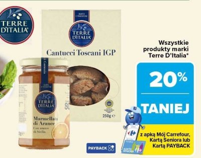 Marmellata di Arance TERRE D'ITALIA promocja w Carrefour Market