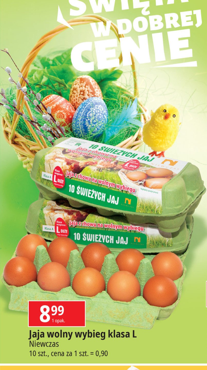 Jajka kurze kl. l NIEWCZAS promocja
