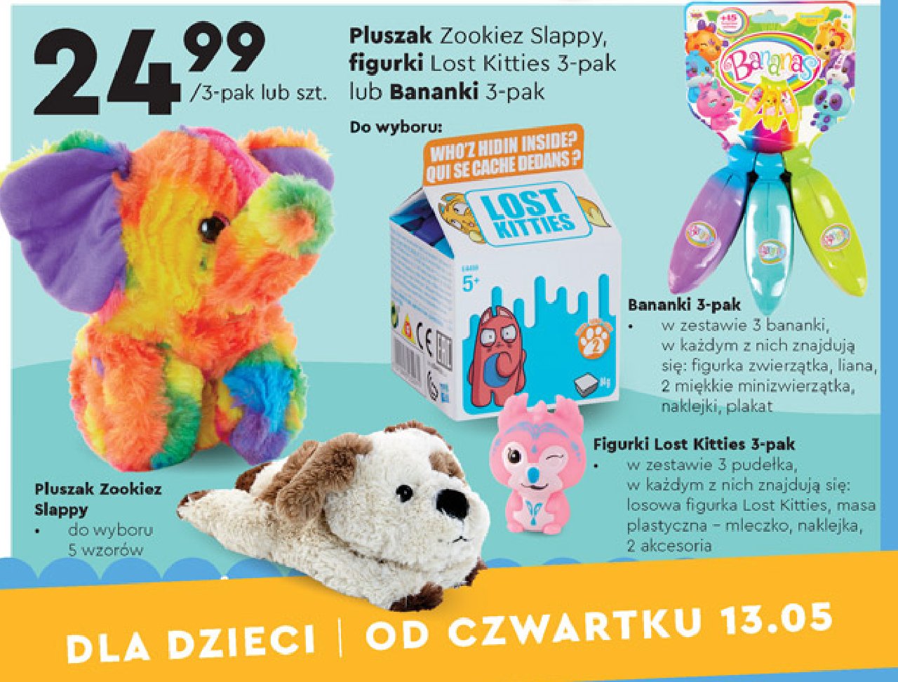 Zabawka bananki promocja