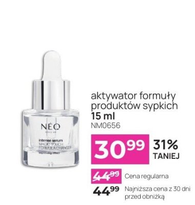 Aktywator formuły produktów sypkich NM0656 promocja w NEONAIL & NEO MAKE UP