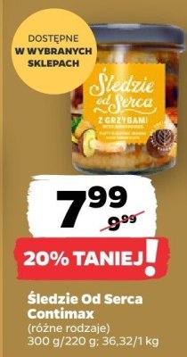 Śledzie Od Serca różne rodzaje promocja w Netto