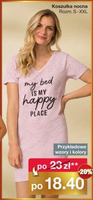 Koszulka nocna damska promocja w Woolworth