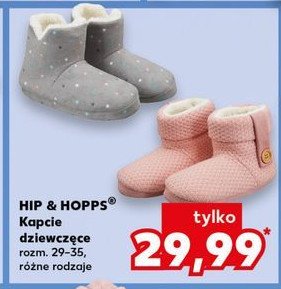 Kapcie dziecięce 29-35 Hip & hopps promocja w Kaufland