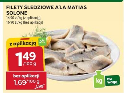 Filety śledziowe a la Matias solone promocja w Stokrotka