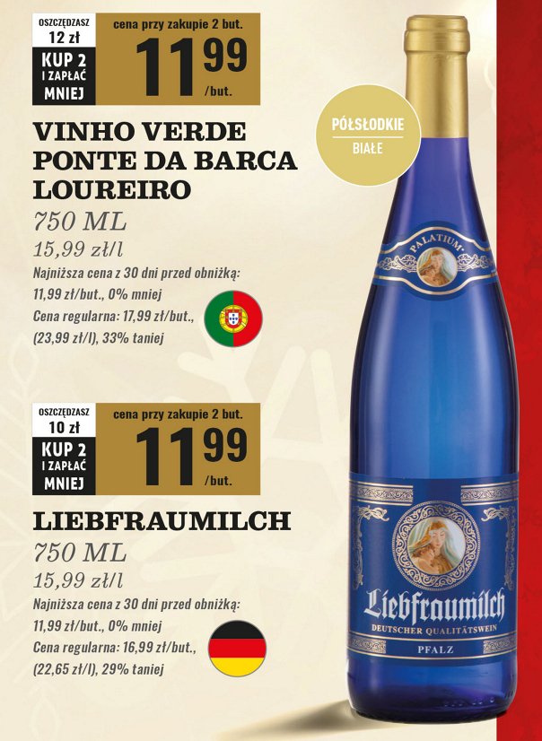 Wino promocja w Biedronka