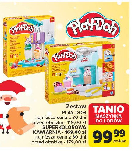 Ciastolina superkolrowa kawiarnia Play-doh promocja w Carrefour Market