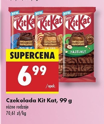 Czekolada hazelnut Kitkat promocja w Biedronka