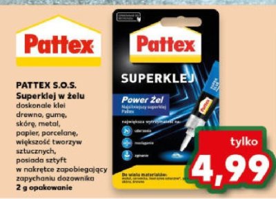 Klej S.O.S. Superklej w żelu promocja w Kaufland