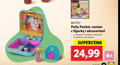 Salonik dla zwierząt polly pocket Mattel promocja