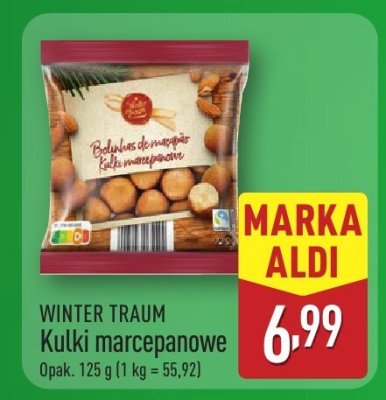 Kulki marcepanowe WINTER TRAUM Kulki marcepanowe promocja w Aldi