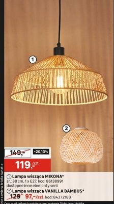 Lampa wisząca MIKONA promocja w Leroy Merlin