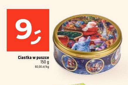 Ciastka maślane w puszce promocja w Dealz