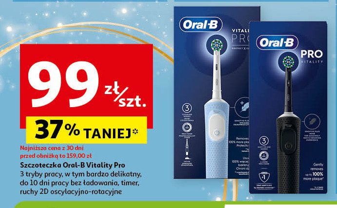 Szczoteczka do zębów black Oral-b vitality pro promocja