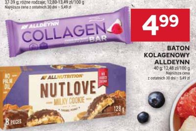 Baton kolagenowy Alldeynn promocja w Stokrotka
