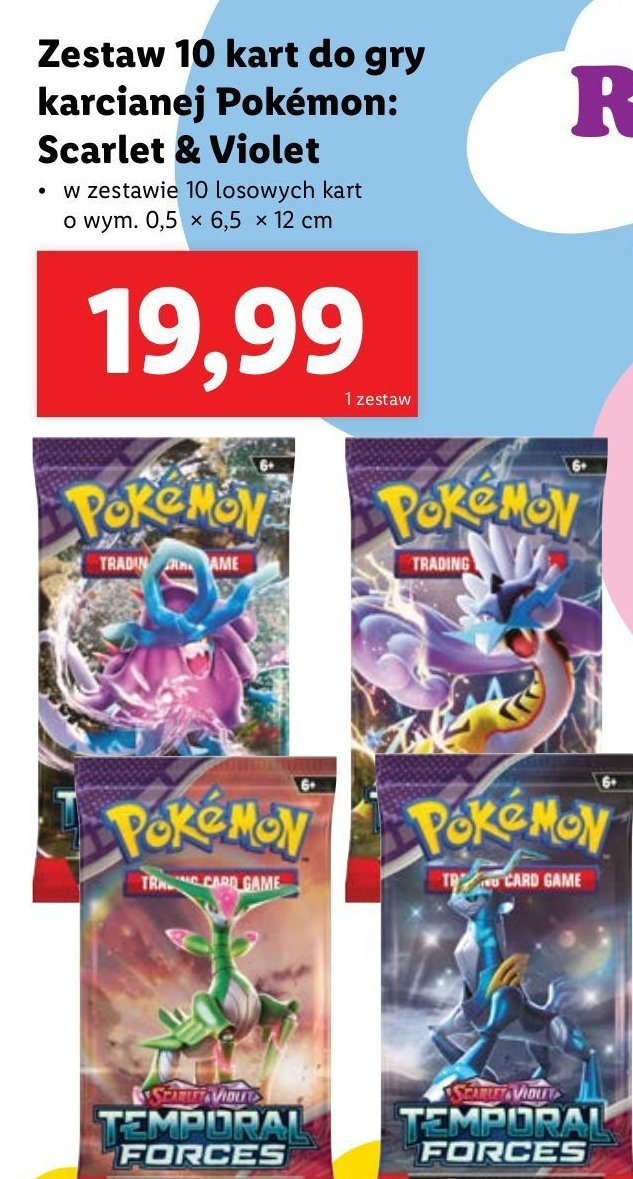 Karty pokemon scarlet & violet booster promocja