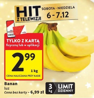 Banan luz promocja w Intermarche