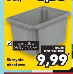 Skrzynia obrotowa 38 x 28.5 x 20.5cm promocja