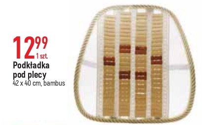 Podk艂adka pod plecy promocja