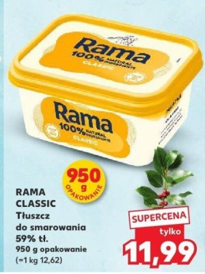 Tłuszcz CLASSIC do smarowania 59% tł. promocja w Kaufland
