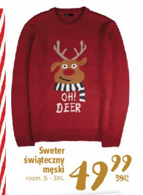 Sweter męski świąteczny s-3xl promocja